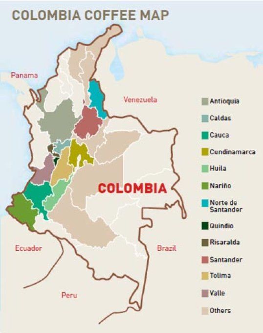 Colombie Cauca Popayan Las Guzmanias